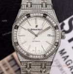 Ref 15400 Audemars Piguet Royal Oak Silver Diamonds Watches For Men Replica Swiss 3120 (1)_th.jpg